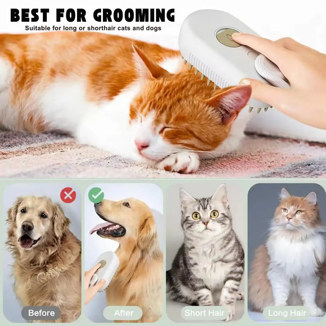 Pet Perfect Steam Brush