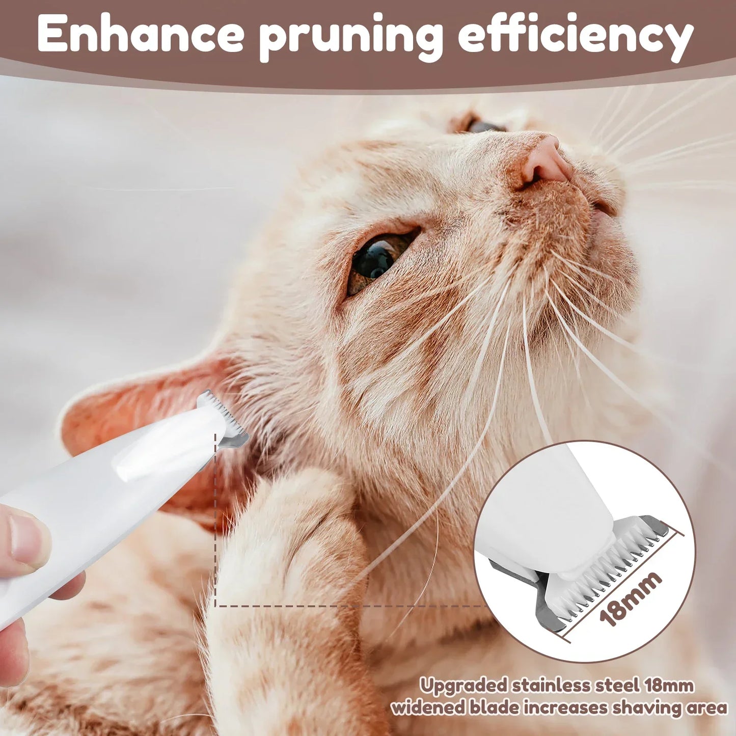 BrightPaws LED Grooming Clipper